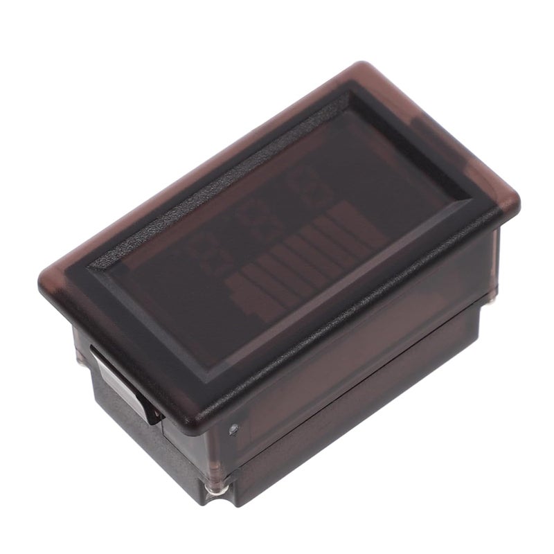 60V Battery Capacity Indicator LCD Display Voltage Monitor for RV Motorcycle Electric Vehicle - Image 1